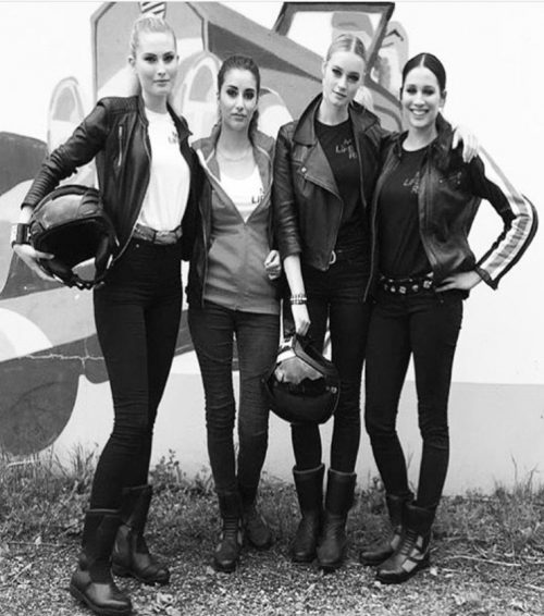 Elenamodels für BMW Motorcycles Show